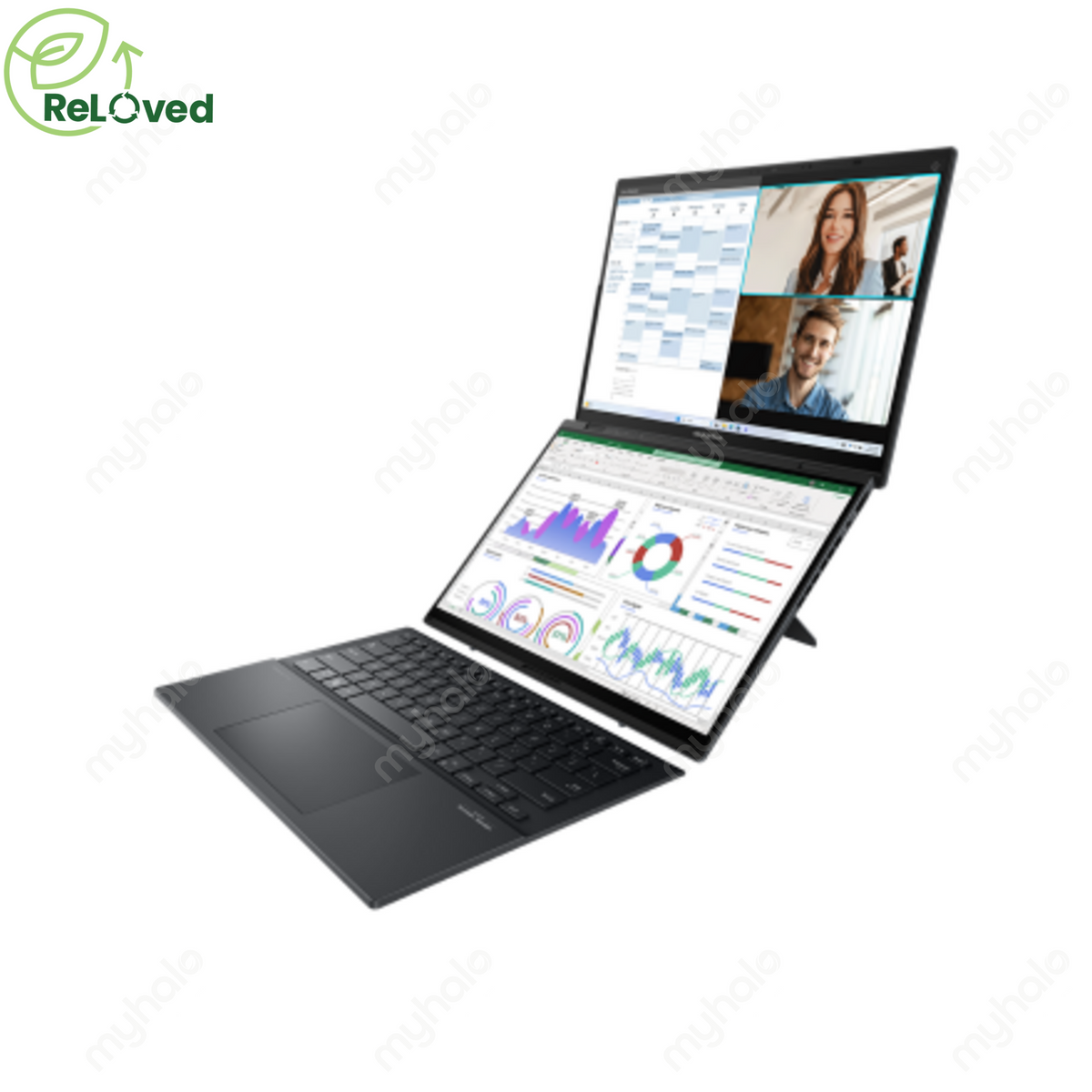 [CERTIFIED RELOVED] ASUS ZenBook Duo UX8406CA-PZ113W (Core Ultra 9 285H / 16GB / 1TB SSD) WRTY FEB 2027