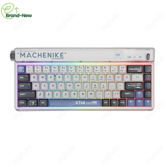 [BRAND NEW] MACHENIKE KT68-B68W 68-KEY WIRELESS MECHANICAL KEYBOARD