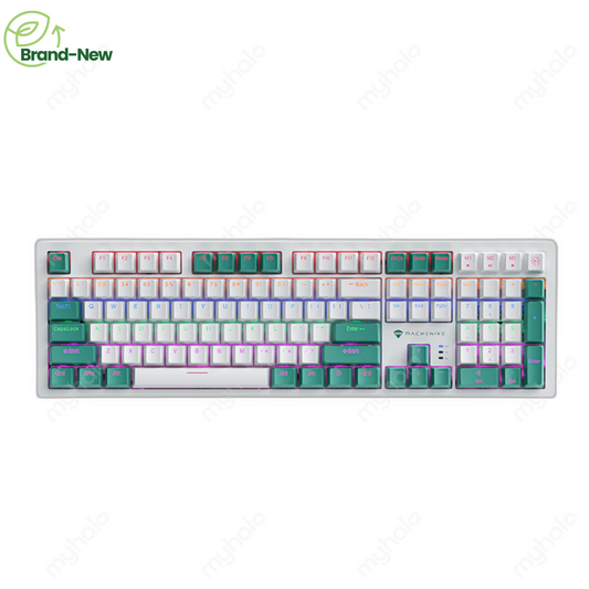 [BRAND NEW] MACHENIKE K520E-B108 108-KEY WIRED MECHANICAL KEYBOARD ENHANCE RGB