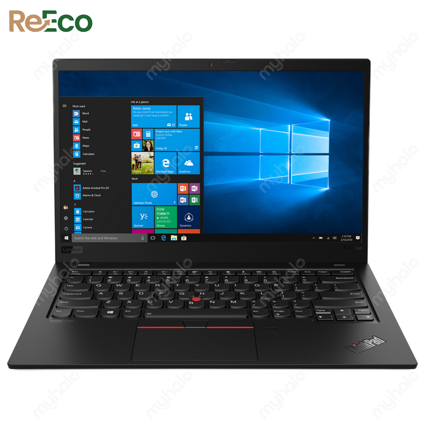 [ReEco] LENOVO THINKPAD X1 CARBON GEN 7 (i7-10510U/16GB/256GB SSD) (THIN & LIGHT)