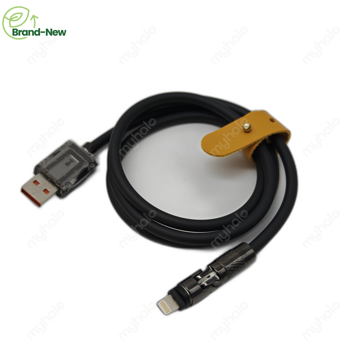 [全新] USB-A to Lightning / TYPE-C 1-METER 30W Fast Charging Cable (540 Degree Rotation)