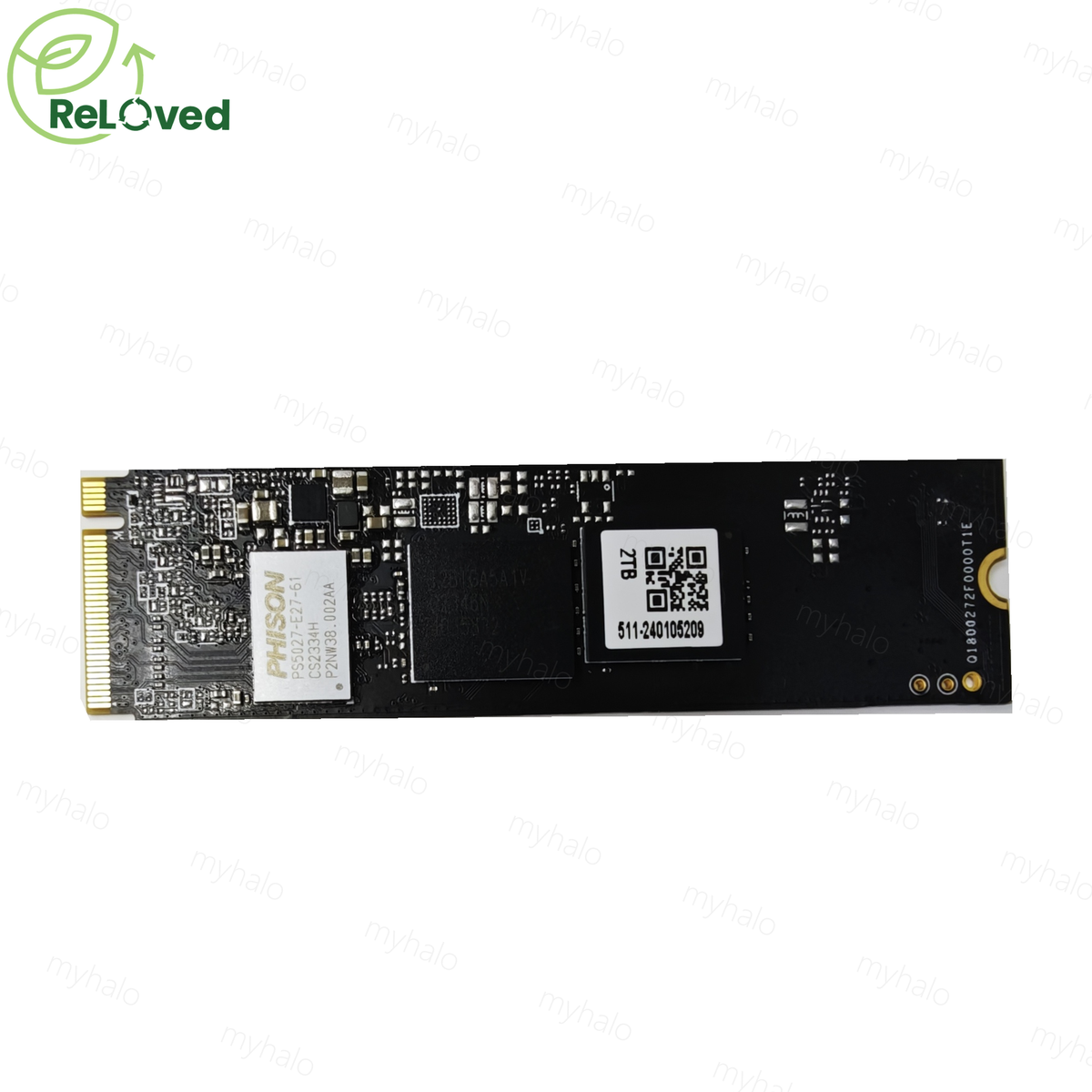 MSI Spatium 2TB SSD ReLoved - chip side