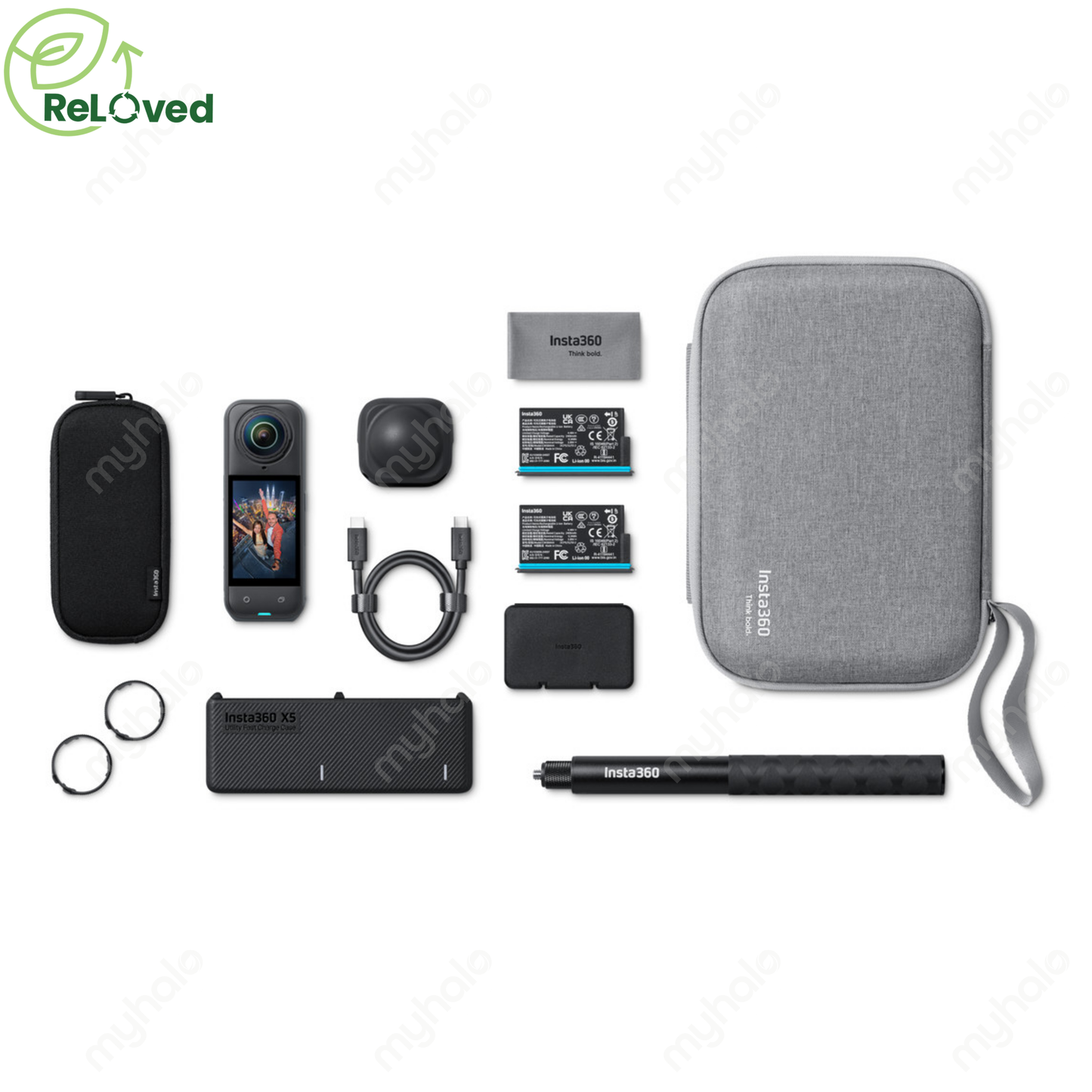 [CERTIFIED RELOVED] INSTA360 X5 (2025) ESSENTIALS BUNDLE WRTY MAY 2027