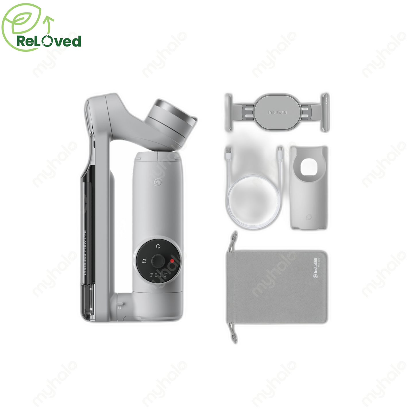 INSTA360 FLOW AI-POWERED SMARTPHONE STABILIZER (FOLDABLE DESIGN)