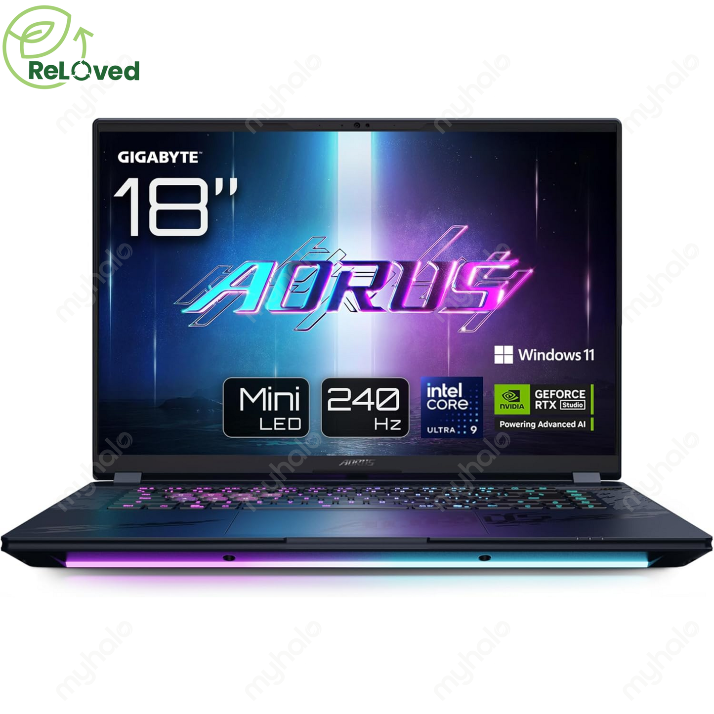 GIGABYTE AORUS MASTER 18 BZH (ULTRA 9 275HX / 64GB / 2TB SSD) (RTX5090 / 240Hz) WRTY MAR 2027