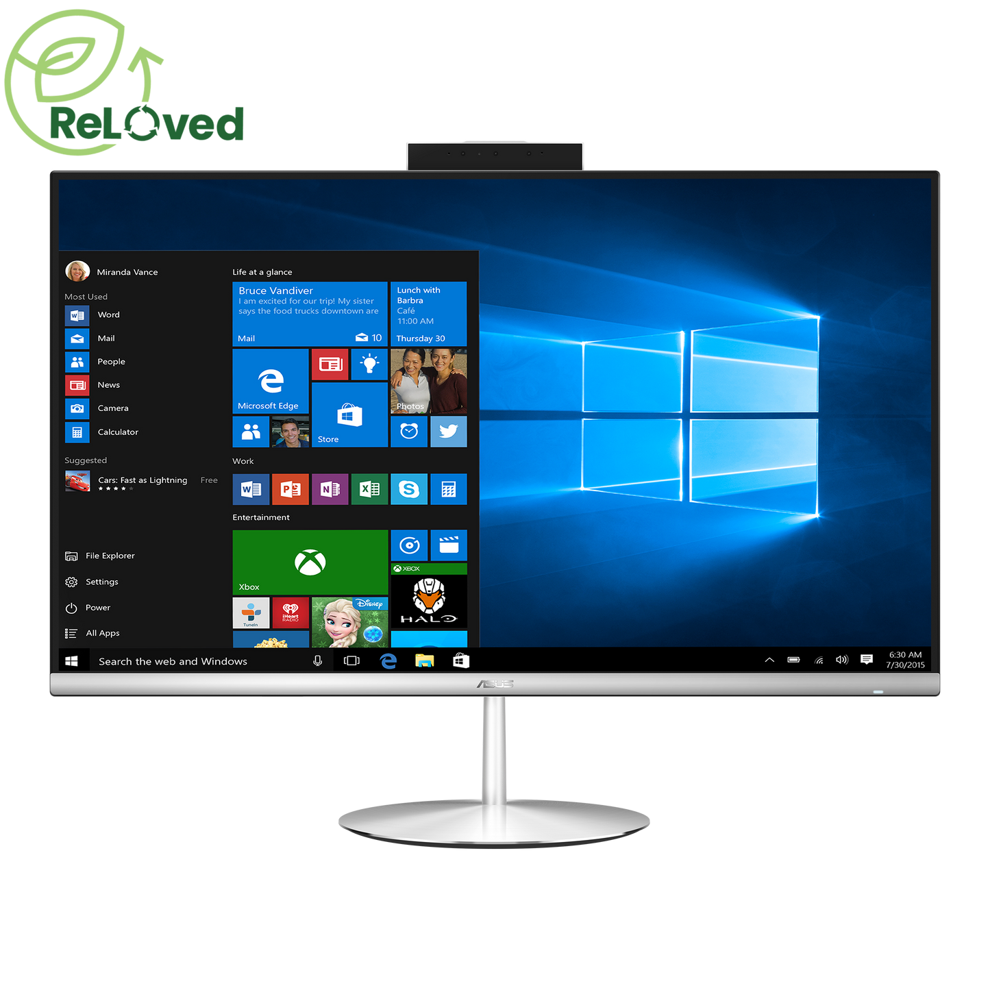 ASUS Zen ZN242G AIO (i7-8/16GB/128GB+1TB HDD) (GTX1050)