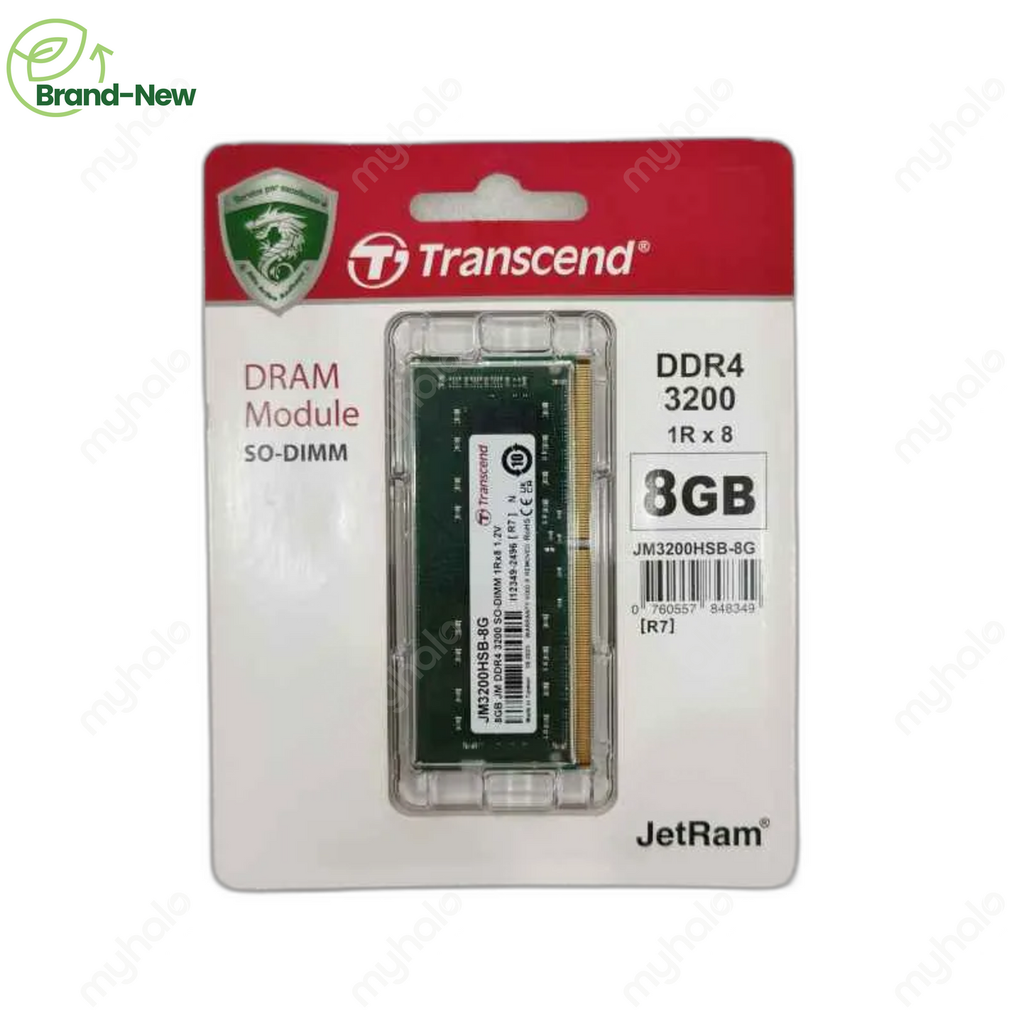 [BRAND NEW] TRANSCEND 8GB DDR4 3200MHz PC4-25600 SO-DIMM RAM LAPTOP MEMORY