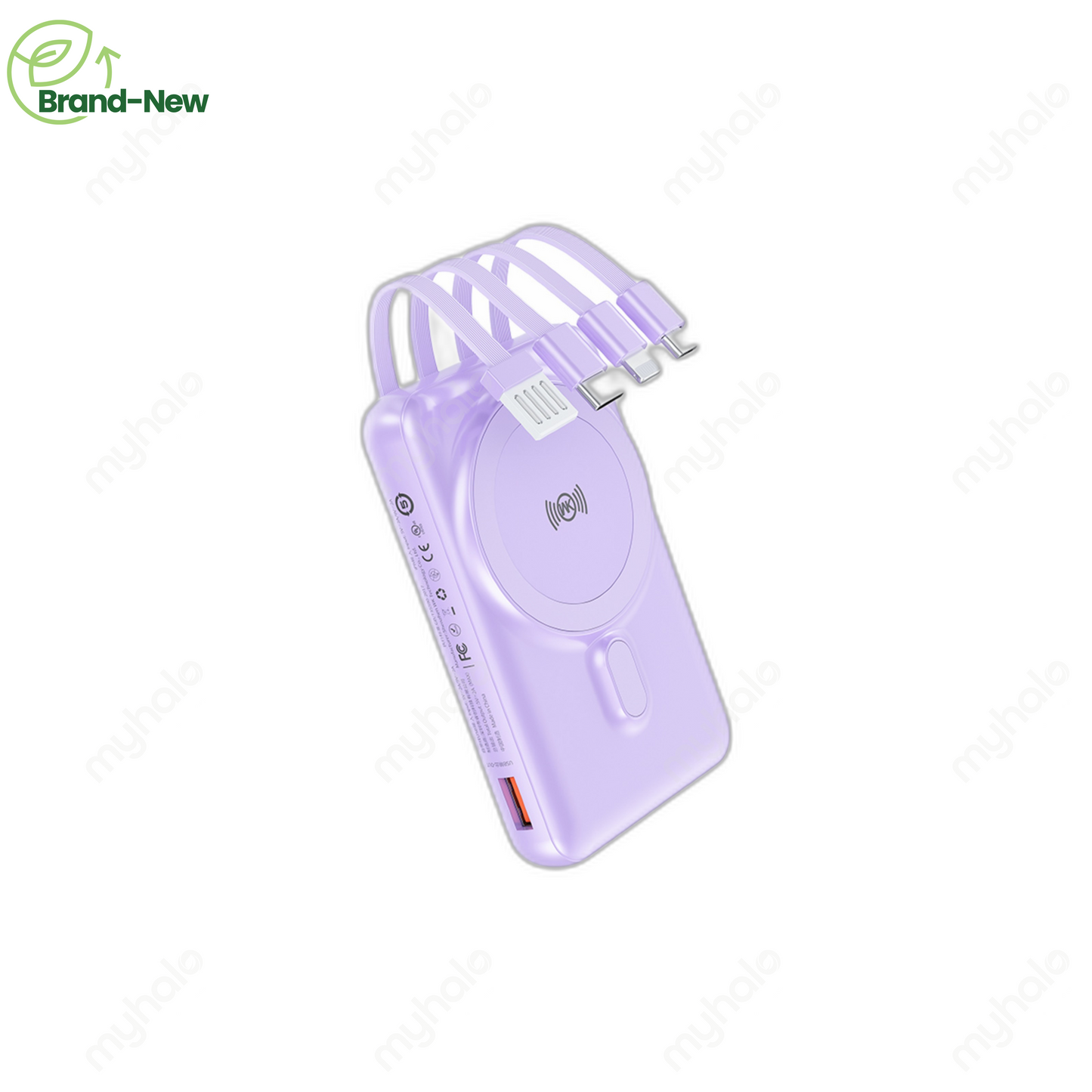 [BRAND NEW] WEKOME WP-12 10000MAH MAGNETIC WIRELESS POWER BANK