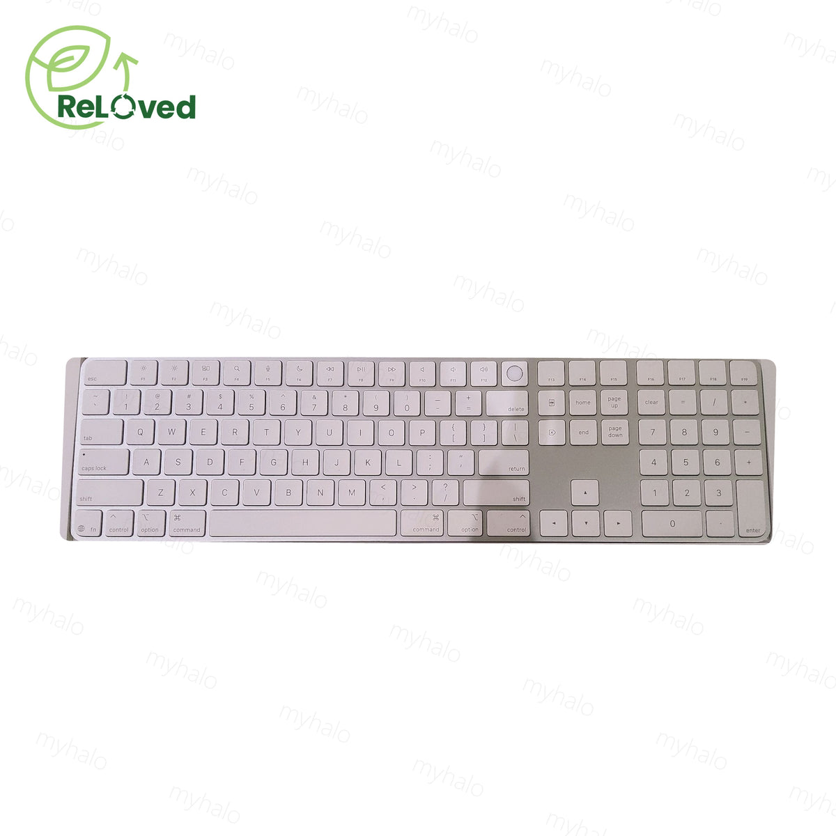 [CERTIFIED RELOVED] Apple Magic Keyboard with Touch ID and Numeric Keypad (Silver)