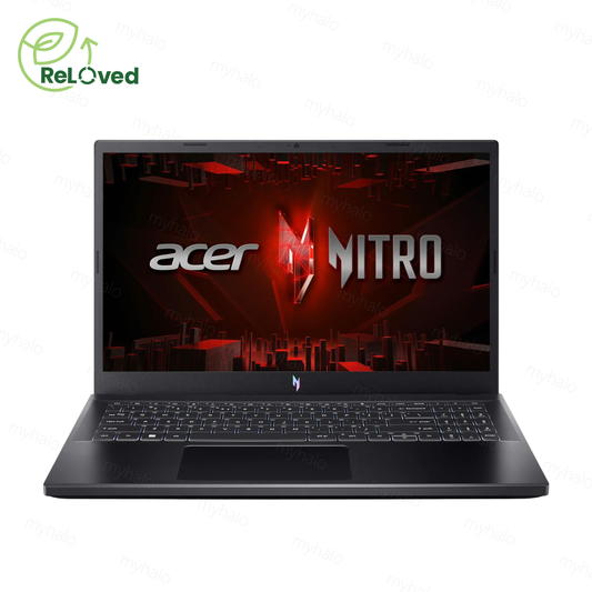 [CERTIFIED RELOVED] Acer Nitro V 15 ANV15-51 (i7-13620H / 32GB / 512GB SSD) (RTX 4060) (Obsidian Black) WRTY NOV 2026
