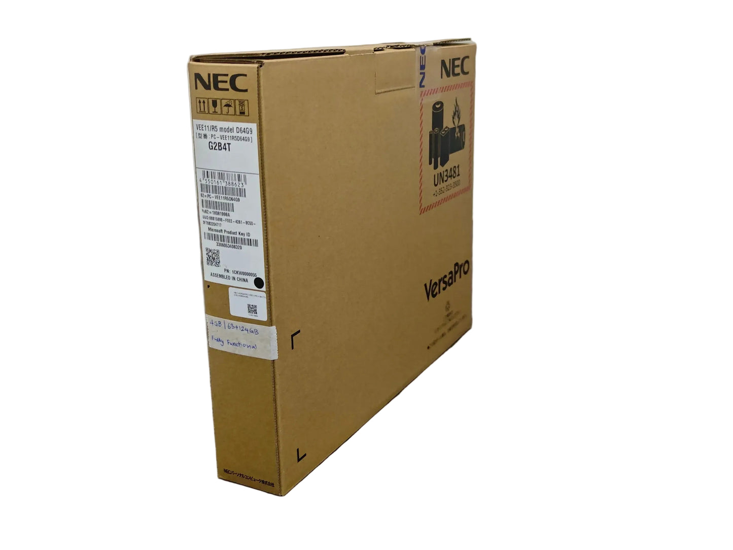 [BRAND NEW] NEC VERSAPRO VEE11/R5 X360 D64G9 (CELERON N4120 / 4GB / 64GB+128GB)