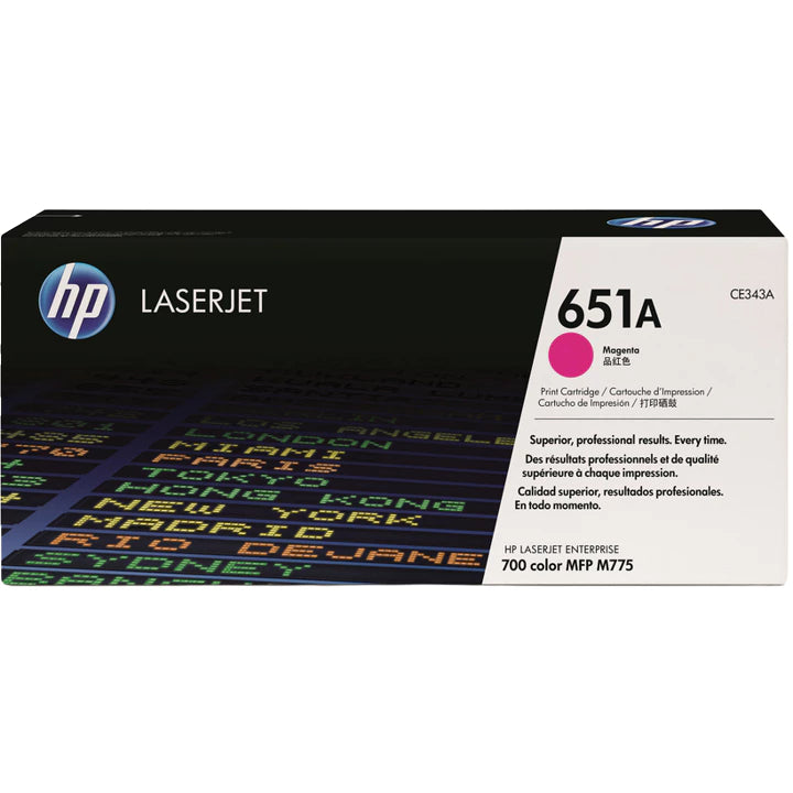 [BRAND NEW] HP 651A 340A | 341A | 342A | 343A  ORIGINAL LASERJET TONER CARTRIDGE