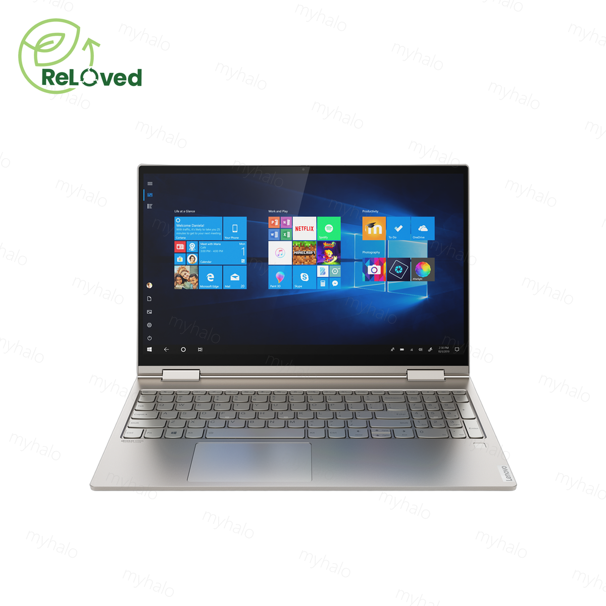 [CERTIFIED RELOVED] Lenovo Yoga C740-15IML (i7-10510U / 12GB / 512GB SSD) (Touchscreen | 360 Degree Flip | New Battery)